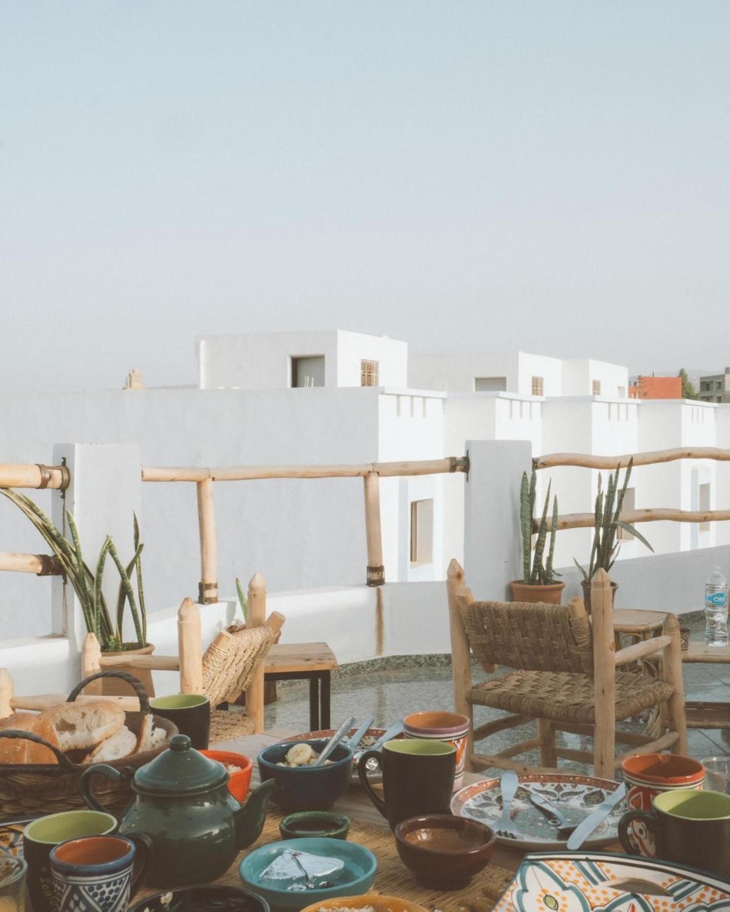 A Pousada Paddle Out Morocco Tamraght Exterior foto