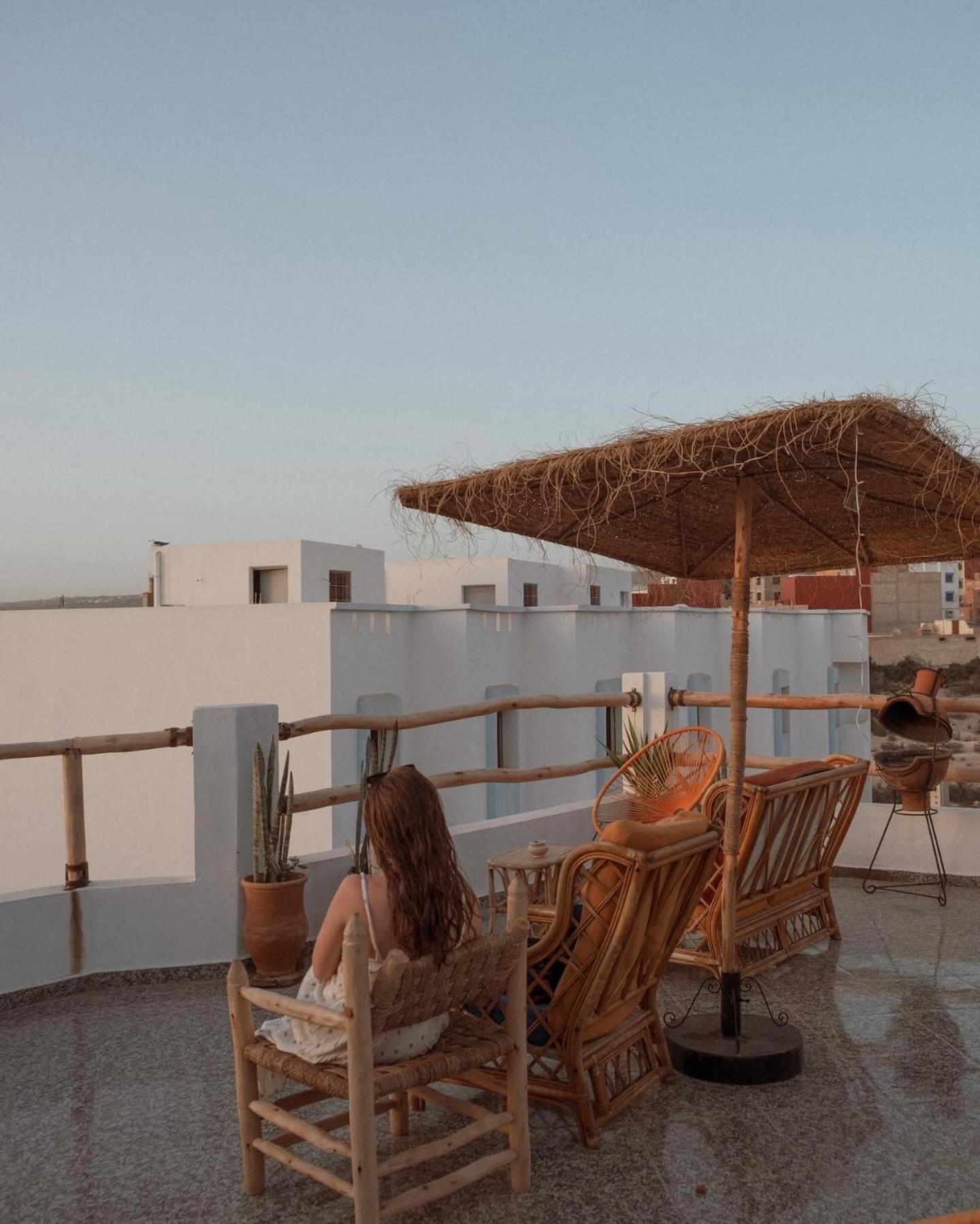 A Pousada Paddle Out Morocco Tamraght Exterior foto